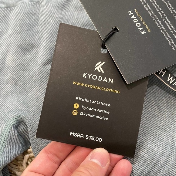 Kyodan Urban Seamless High Compression Leggings NWT - Picture 4 of 8